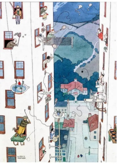 Fig. 1. Heath Robinson, An ideal home