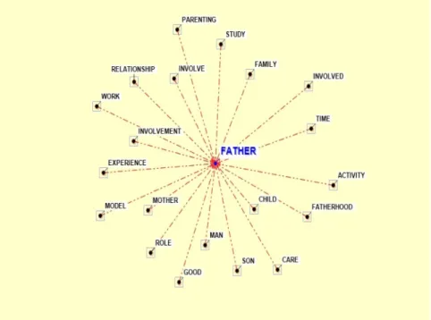 Figure 9. Radial diagram with “father”. 
