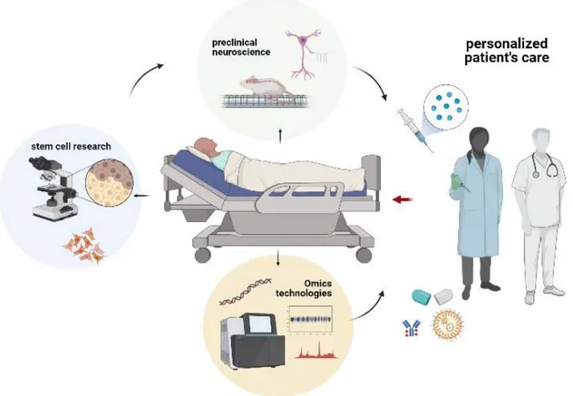 Figure 1. The figure schematizes how personalized medicine starts from basic and preclinical studies