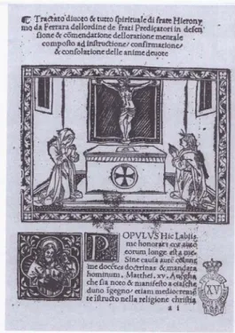 Figure 3 – Girolamo Savonarola, Tractato dell’oratione mentale, s.n.t. [but Firenze, Lorenzo  Morgiani and Giovanni Petri, around 1495), f