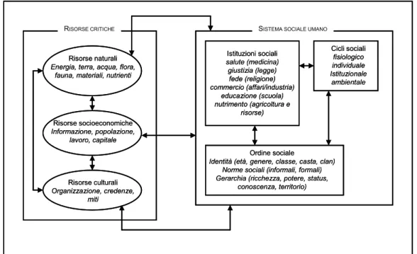 Fig. 1 – Ecosistema umano 14 . 