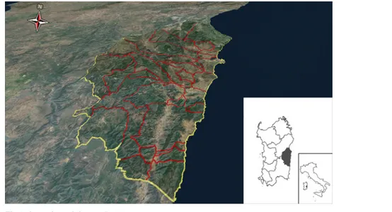 Fig 1. Location of the study area.