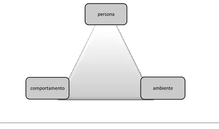 Figura 2 - Il determinismo triadico reciproco 