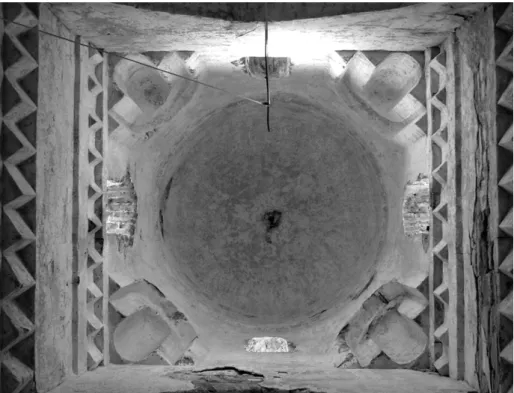 Fig. 14. Bivongi (RC), San Giovanni Theristis, sistema di sostegno della cupola (foto dell’A.)