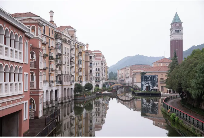 Figura 1. Hangzhou (Repubblica Popolare Cinese), Venice Water Town (foto @ChinaDaily, 2020).