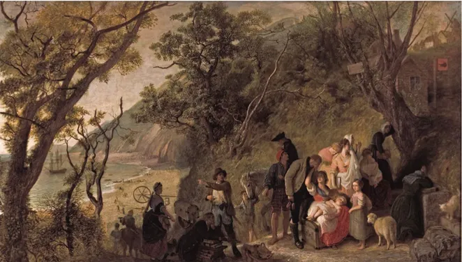 Figure 2. Joseph Severn (1793-1879) The Deserted Village, oil on canvas laid on wood, Art Gallery of South Australia,  https://commons.wikimedia.org/wiki/File:Joseph_Severn_-_The_deserted_village_-_Google_Art_Project.jpg  (accessed  10 June 2020).