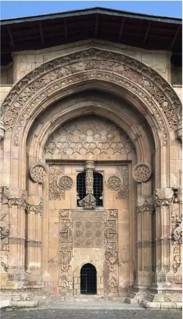 Figure 3. Portal of  Divriği Great Mosque and  Hospitals (photo T. Darendeli, 2017).