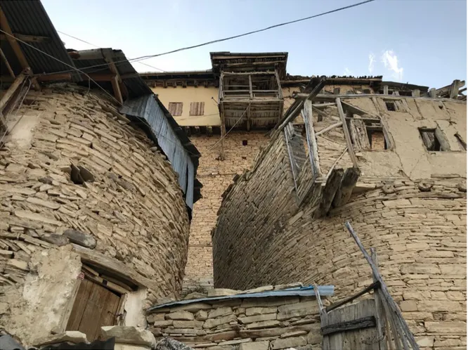 Figure 5. Tuğut Village General View (photo T. Darendeli, 2018).