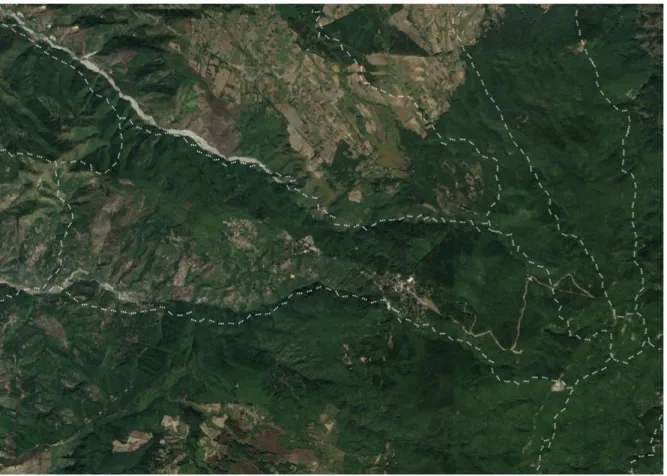Figura 11. Foto aerea del comune di Santo Stefano in Aspromonte, scala 1:25.000 (da La Face 2018, pp