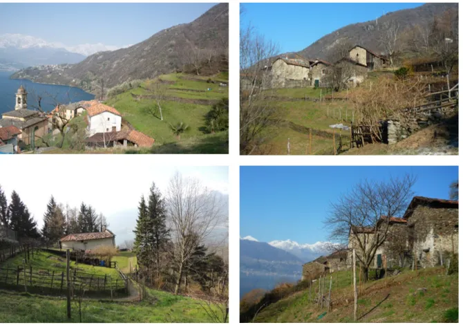 Figure 4. Mondonico’s landscape with its panoramic view (photo A. Silvetti, 2017).