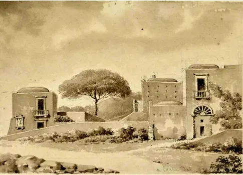 Figura 14. François Debret, Torre del Greco, in Voyage en Italie: de Naples à Paestum