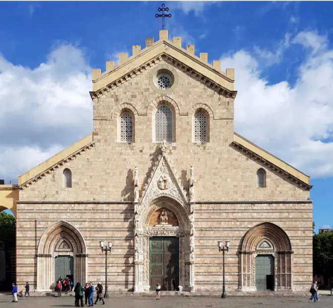 Figura 8. Messina, Cattedrale, stato attuale (foto B. Mussari, 2019). 