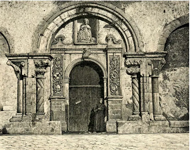 Figura 10. Siracusa, chiesa di San Giovanni, portale (da Chiesi 1892, p. 208).