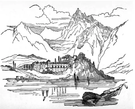 Figure 3. John Ruskin, Villa  Serbelloni, Bellagio (from J. 
