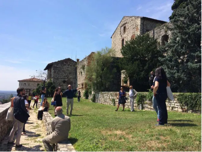 Figura 21. Brescia. International Summer School 2017 Universal Design and Sustainable Tourism: Cidneo Hill and its Castle  in Brescia