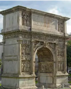 Figura 10. Arco di Traiano a Benevento.