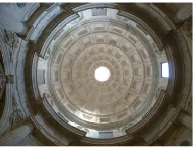 Figura 13. La cupola della Cappella Caracciolo  di Vico in San Giovanni a Carbonara a Napoli  (inizi XVI sec.) (foto B