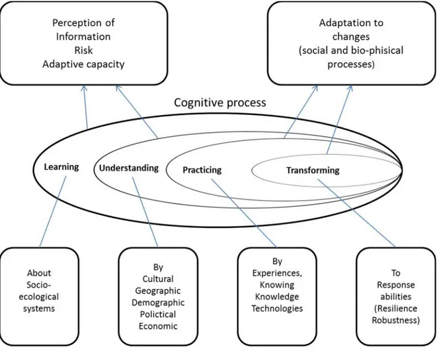 Figure 11. Conceptual model of perceptual adaptation to climate change.