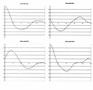 Figure  2:  A u to-  and  cross-correlation  in  U.S.  data