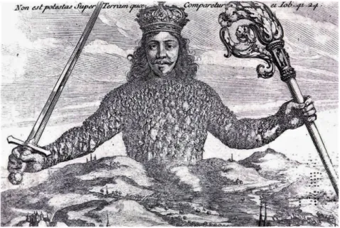 Figura 1. Il Leviatano – incisione di Abraham Bosse (1604–1676) 