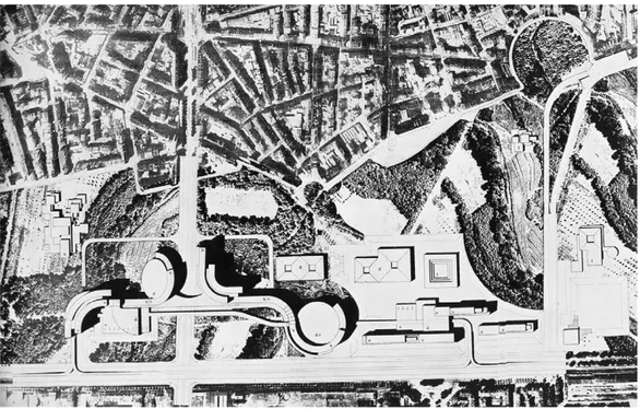Fig. 4 | Guido Canella, project of the Centro Direzionale in Torino, 1962 (source: Casabella, n