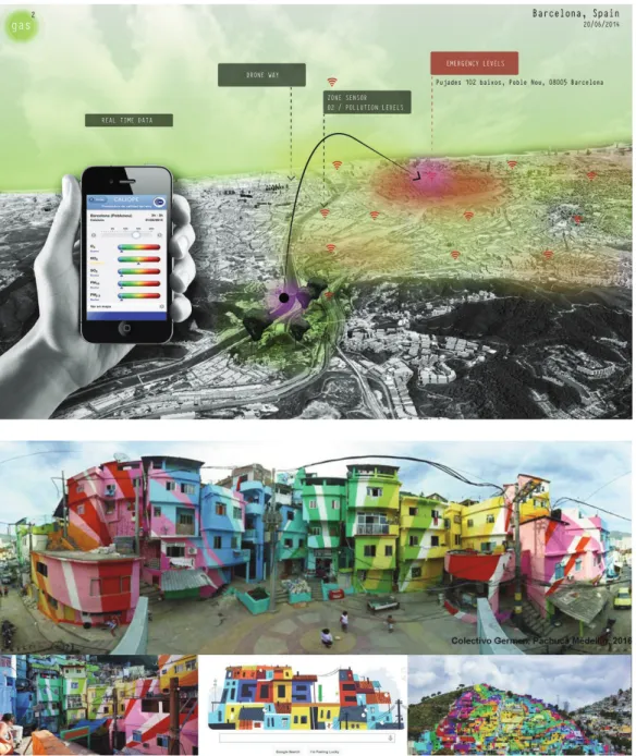 Fig. 10 | Apps and Urban Resilience (credit: Emergent Territories, Radical Regions, IAAAC-MAA1 2014, J