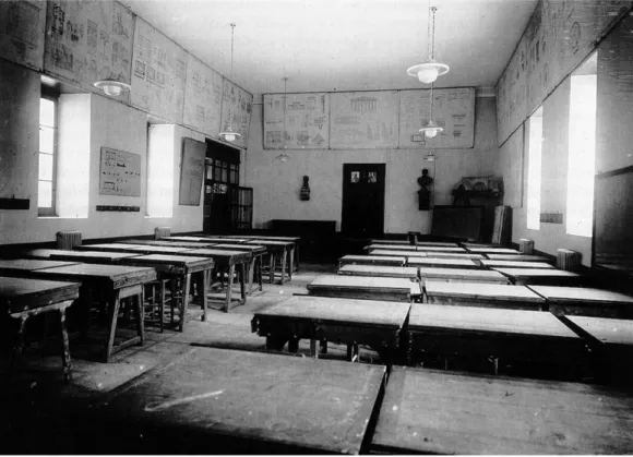 Fig. 2 - Drawing classroom at the Faculty of Engineering in the former Monastery of Martorana at Maqueda street.