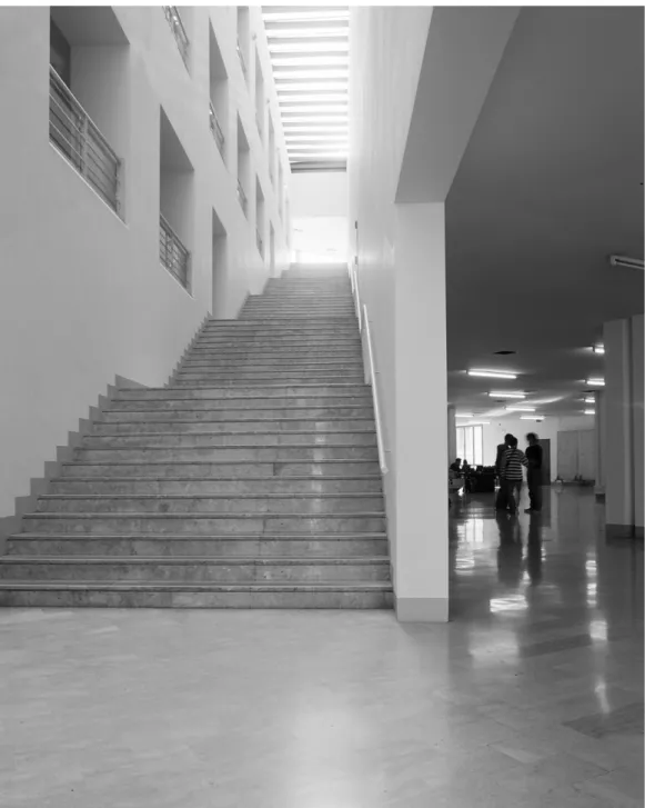 Fig. 7 - The main staircase of the Department of Architecture (photo by S. E. Di Miceli).