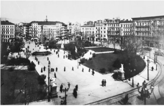 Fig. 7 -  La Mehringplatz a berlino, stato attuale (w.