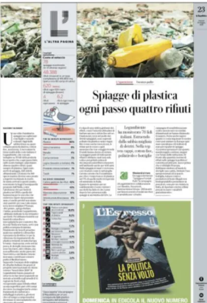 Fig. 5 la Repubblica, 11 maggio 2018 