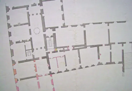 Figura 5 - Giacomo Tazzini, l’appartamento Crenneville già modificato e contiguo alle  altre sale (ASBAPMi).
