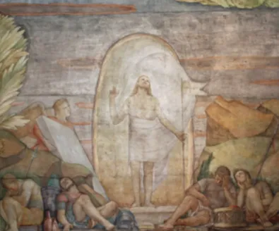 Figura 15 - Primo mistero gaudioso, Resurrezione di Cristo