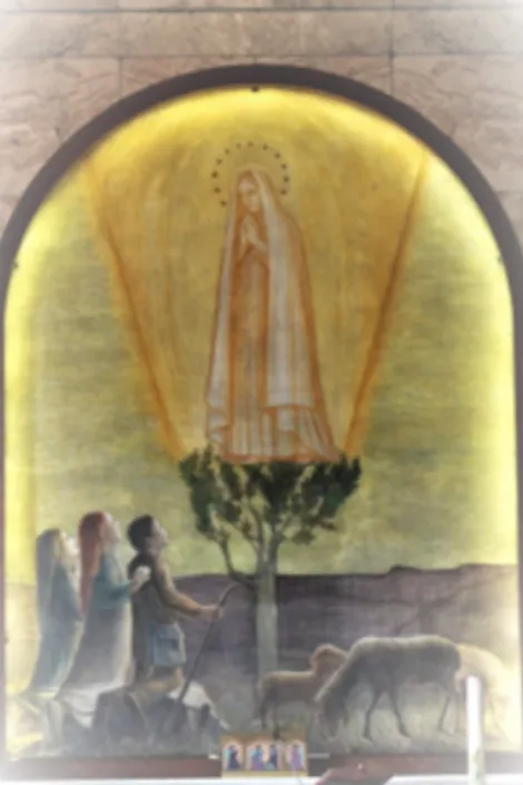 Figura 19 - Apparizione della Vergine ai tre pastorelli                                  