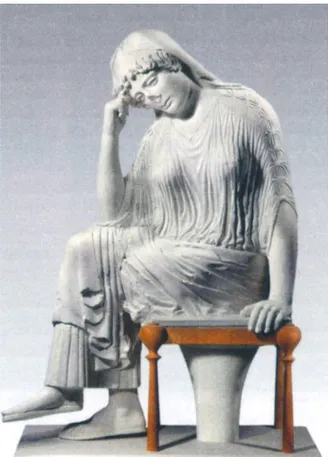 Fig. 5. Statua di Penelope, ricostruzione. Tübingen, Institut für klassische Archologie  (da h ölscher  2015, p