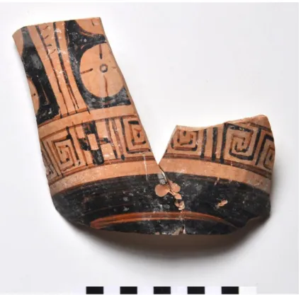 Fig. 7. Ceramica a figure rosse. ED B 2627/25 (2 frr. ). 