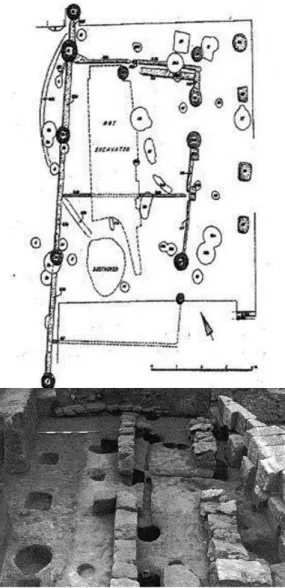 Fig. 1a. Capanna circolare e Rectangular timber Building-b. 