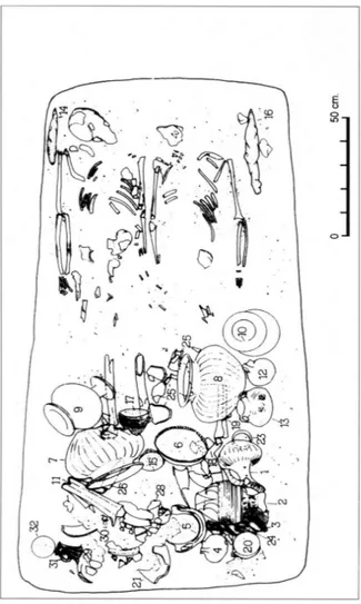 Fig. 1. Tomba dei due giovinetti (disegno, da  c ataldi 2001)