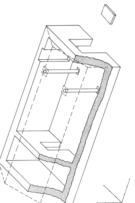 Fig. 2. Tempio di Afrodite, assonometria.