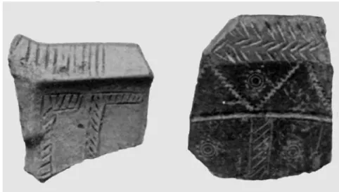 Fig. 6. Frammenti di ceramica indigena dal colle S. Mauro.