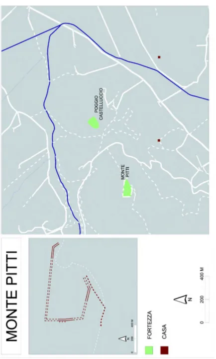 Fig. 7 – Pianta di Monte Pitti (LI).