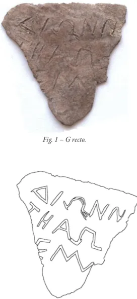 Fig. 1 – G recto.