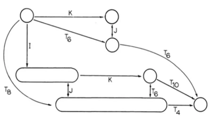Fig. 4 – Grafo, da Lewin [1982b] 