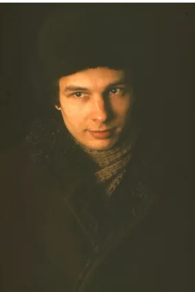 Fig. 2. Jurij Galeckij, nei primi anni ‘80, una rara fotografia a colori di I. Kostylev, inedita