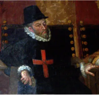 Fig.  2.  Vicent  Requena,  El  Braç  Eclesiàstic   (1592- (1592-1593), detalle, Sala Nova del Palau de la Generalitat  Valenciana