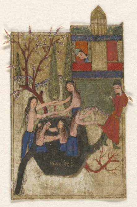 Figure 4: Bathing Maidens Observed by the Master of the Garden