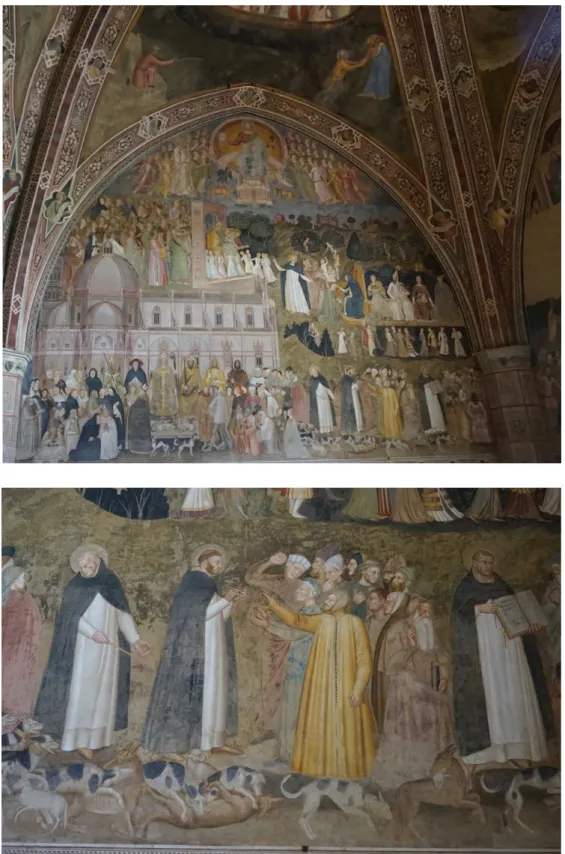 Figure 6. Spanish Chapel, Via Veritatis, Andrea di Bonaiuto (c. 1365–69). Florence,  Spanish Chapel (Photo credit: Rosa M