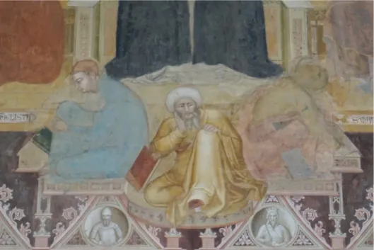 Figure 2. The Triumph of St Thomas Aquinas, Andrea di Bonaiuto (1365–69). 