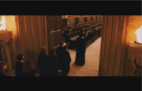 Figura 5: Screenshot tratto dal dvd “Harry Potter e la pietra filosofale”. 