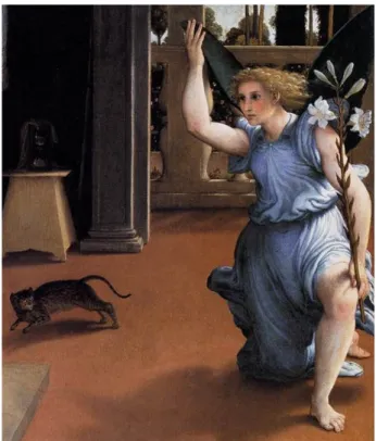 Figura 7 - Lorenzo Lotto, Annunciazione, 1534-1535; 