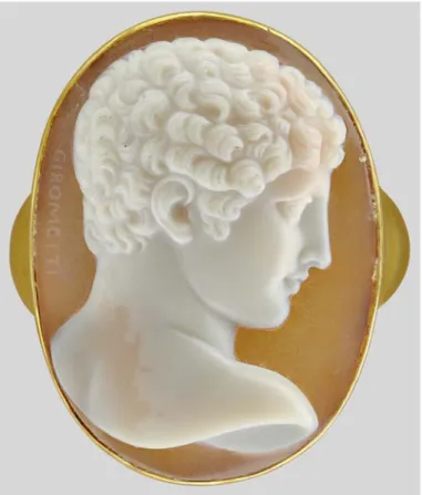 Fig. 8. Cameo by G. or P. Girometti, 22 mm high, Museo Arch. Nazionale (inv. 15201, ex 15232).